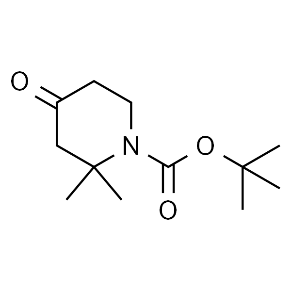 tert-Butyl 2，2-dimethyl-4-oxopiperidine-1-carboxylate