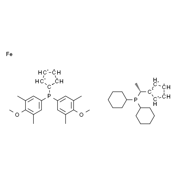 (R)-1-{(SP)-2-[Bis(4-methoxy-3,5-dimethylphenyl)phosphino]ferrocenyl}ethyldicyclohexylphosphine