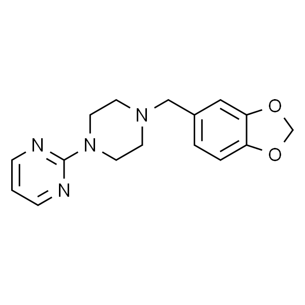 2-(4-(Benzo[d][1，3]dioxol-5-ylmethyl)piperazin-1-yl)pyrimidine
