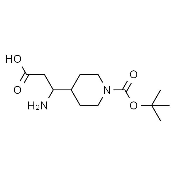 3-Amino-3-(1-Boc-4-piperidyl)propanoic Acid