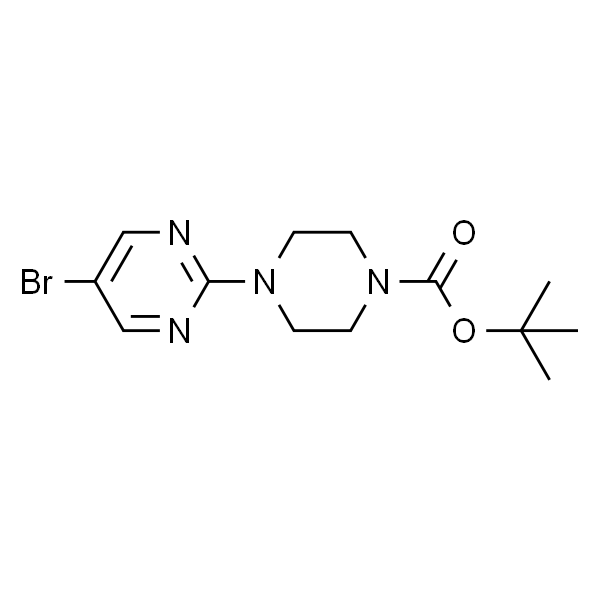 tert-Butyl 4-(5-bromopyrimidin-2-yl)piperazine-1-carboxylate