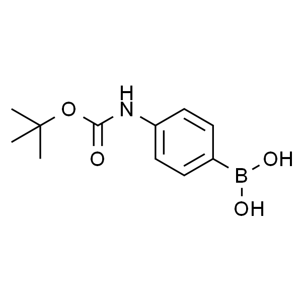4-(N-Boc-amino)phenylboronic acid