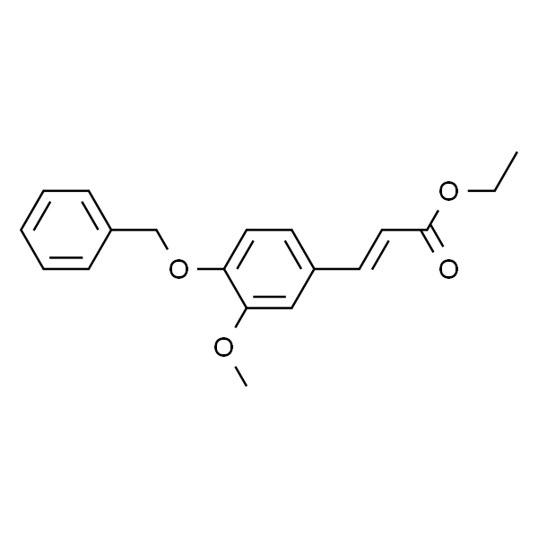 (E)-Ethyl 3-(4-(benzyloxy)-3-methoxyphenyl)acrylate
