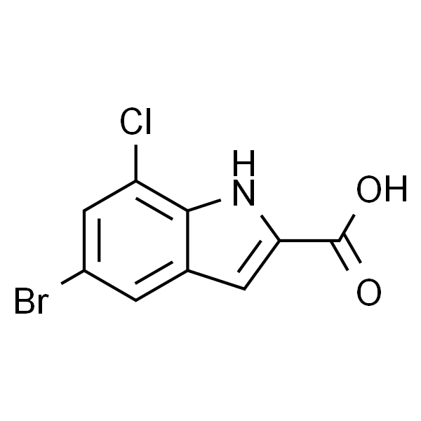 5-Bromo-7-chloro-1H-indole-2-carboxylic acid