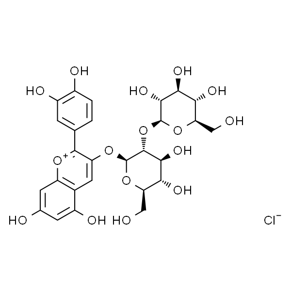 Cyanidin 3-O-sophoroside chloride