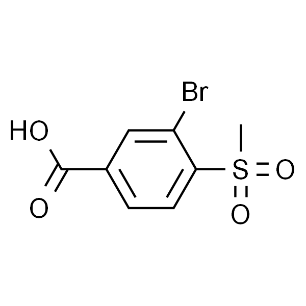 3-Bromo-4-(methylsulfonyl)benzoic Acid