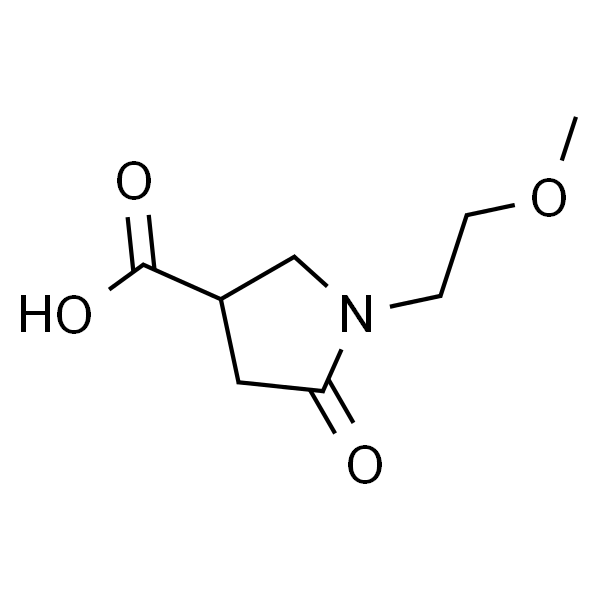 1-(2-Methoxyethyl)-2-oxopyrrolidine-4-carboxylic Acid