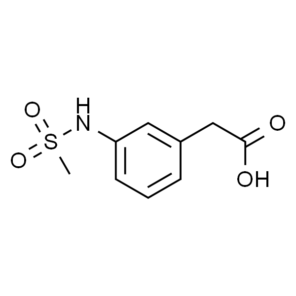 3-(Methylsulphonylamino)phenylacetic Acid