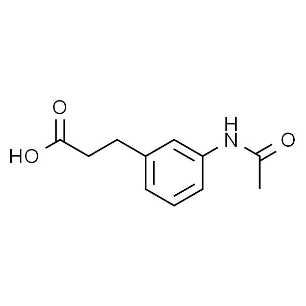 3-(Acetylamino)benzenepropanoic acid