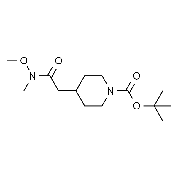 1-Boc-4-[(N-methoxy-N-methylcarbamoyl)methyl]piperidine