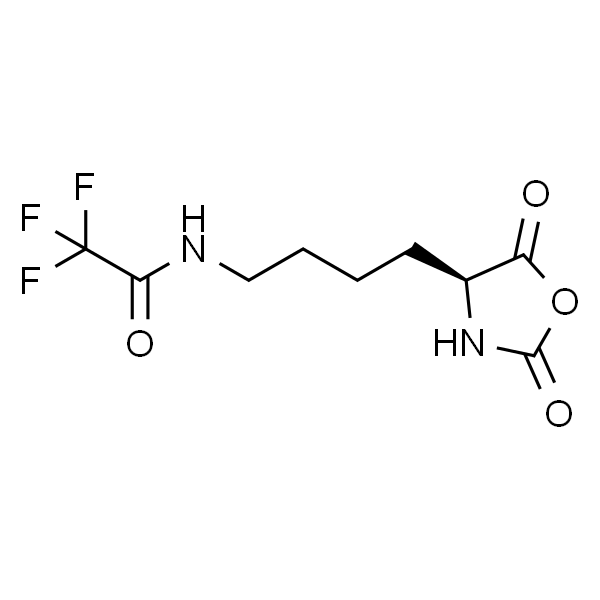 (S)-N-(4-(2,5-Dioxooxazolidin-4-yl)butyl)-2,2,2-trifluoroacetamide...