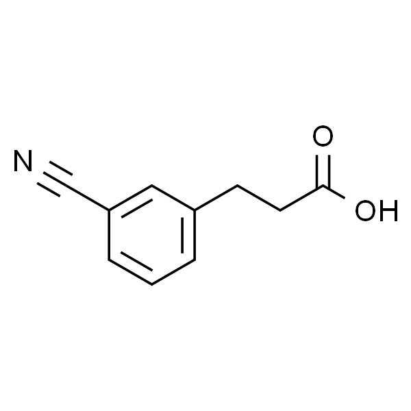 3-Cyanobenzenepropanoic acid