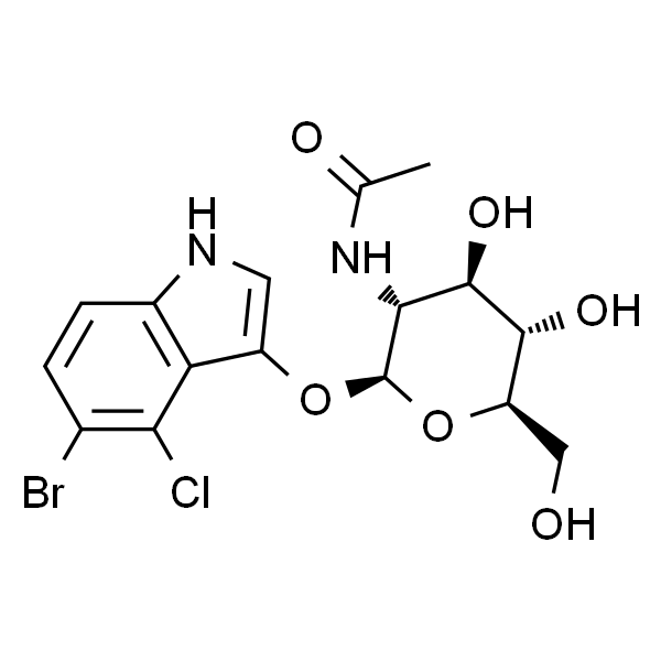 5-Bromo-4-chloro-3-indolyl N-acetyl-β-D-glucosaminide