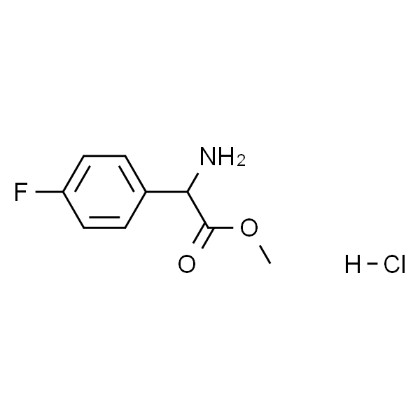 Methyl a-Amino-4-fluoro-benzeneacetate HCl