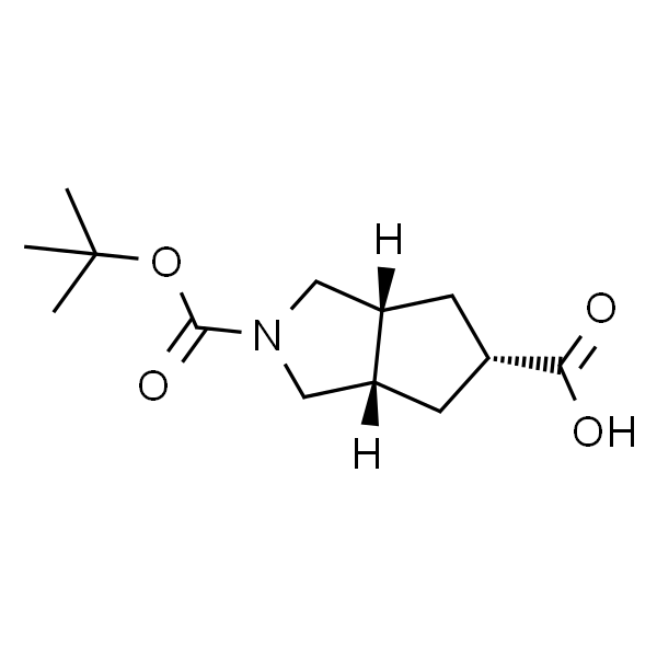 (3aR,5r,6aS)-2-(tert-Butoxycarbonyl)octahydrocyclopenta[c]pyrrole-5-carboxylic acid