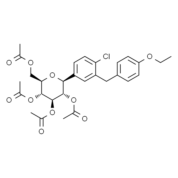 (2R，3R，4R，5S，6S)-2-(Acetoxymethyl)-6-(4-chloro-3-(4-ethoxybenzyl)phenyl)tetrahydro-2H-pyran-3，4，5-triyl triacetate