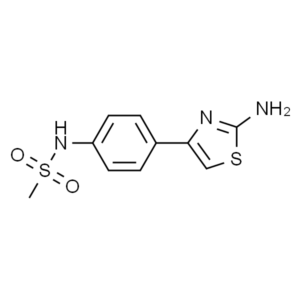 N-[4-(2-Amino-4-thiazolyl)phenyl]methanesulfonamide
