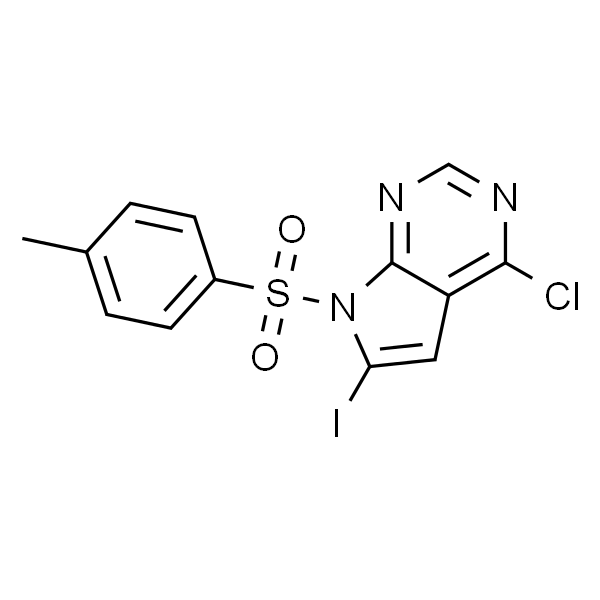 4-Chloro-6-iodo-7-tosyl-7H-pyrrolo[2，3-d]pyrimidine