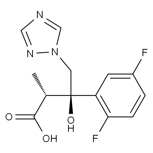 (2R,3R)-3-(2,5-Difluorophenyl)-3-hydroxy-2-methyl-4-(1H-1,2,4-triazol-1-yl)butanoic acid