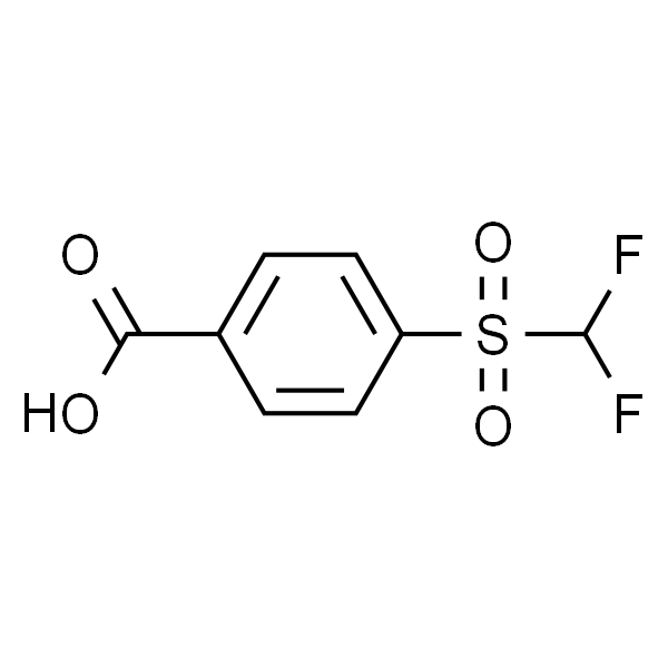 4-(Difluoromethylsulfonyl)benzoic acid