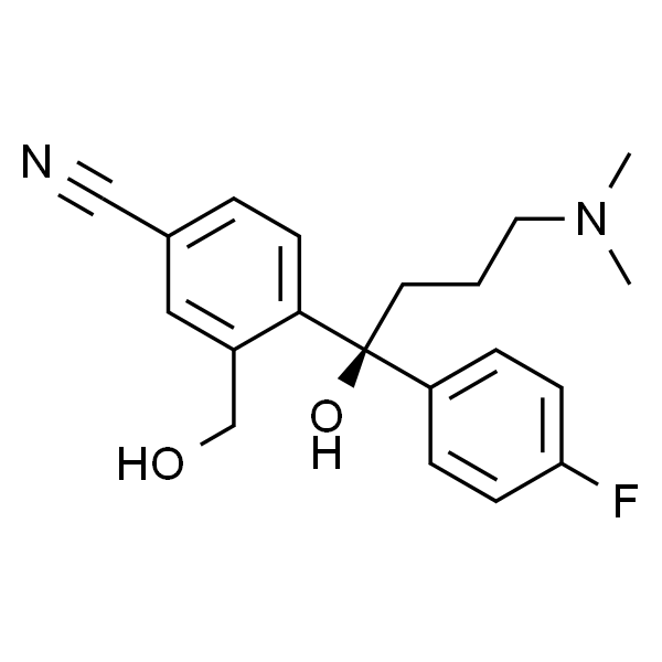 (S)-4-(4-(Dimethylamino)-1-(4-fluorophenyl)-1-hydroxybutyl)-3-(hydroxymethyl)benzonitrile