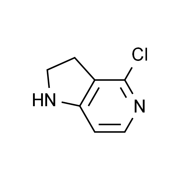 4-Chloro-2，3-dihydro-1H-pyrrolo[3，2-c]pyridine