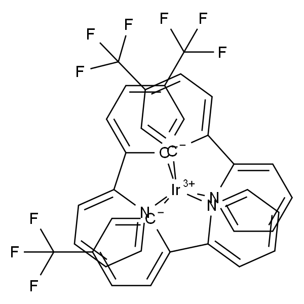 Tris[2-(2-pyridinyl-κN)-5-(trifluoromethyl)phenyl-κC]iridium(III)