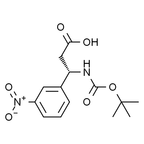 (S)-3-((tert-Butoxycarbonyl)amino)-3-(3-nitrophenyl)propanoic acid