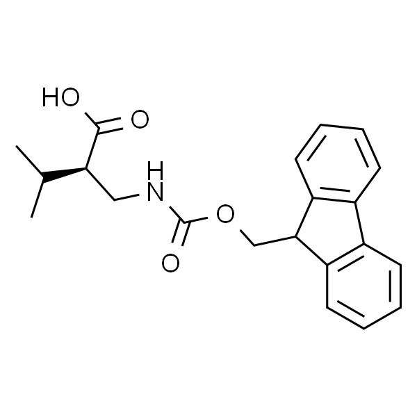 (R)-2-(((((9H-Fluoren-9-yl)methoxy)carbonyl)amino)methyl)-3-methylbutanoic acid