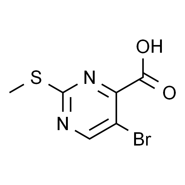 5-Bromo-2-(methylthio)pyrimidine-4-carboxylic acid