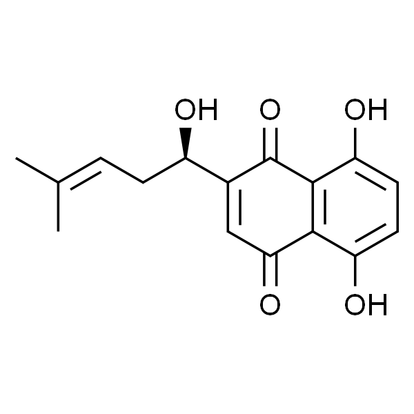 (R)-5,8-Dihydroxy-2-(1-hydroxy-4-methylpent-3-en-1-yl)naphthalene-1,4-dione