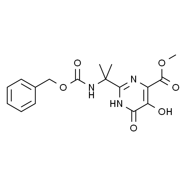 Methyl 2-(2-(((benzyloxy)carbonyl)amino)propan-2-yl)-5-hydroxy-6-oxo-1，6-dihydropyrimidine-4-carboxylate