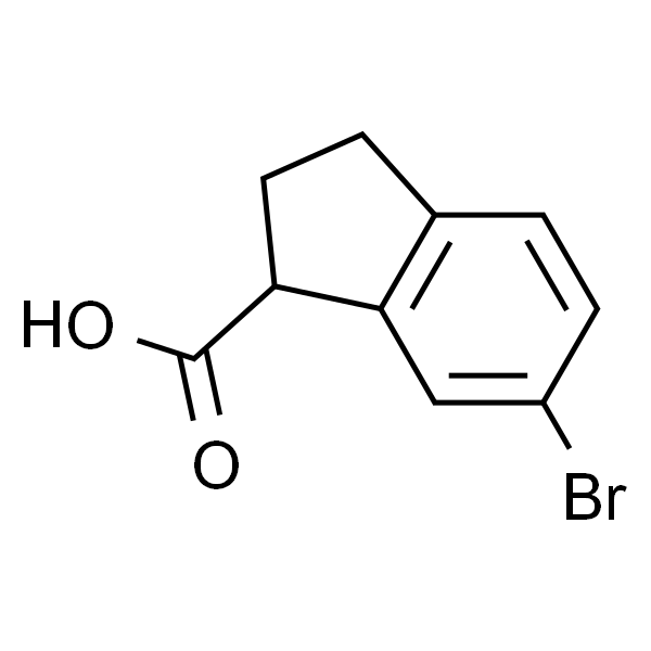 6-Bromo-2，3-dihydro-1H-indene-1-carboxylic acid