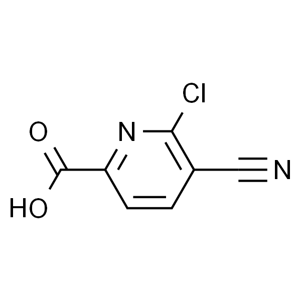 6-Chloro-5-cyanopicolinic acid