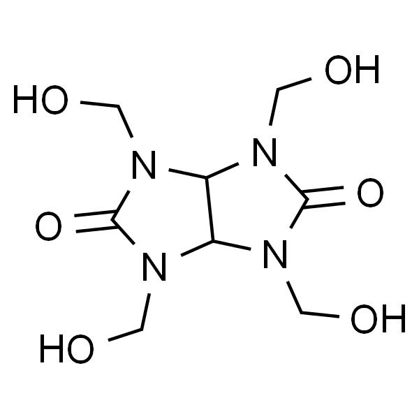 1，3，4，6-Tetrakis(hydroxymethyl)tetrahydroimidazo[4，5-d]imidazole-2，5(1H，3H)-dione
