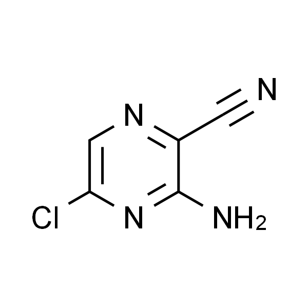 3-amino-5-chloropyrazine-2-carbonitrile