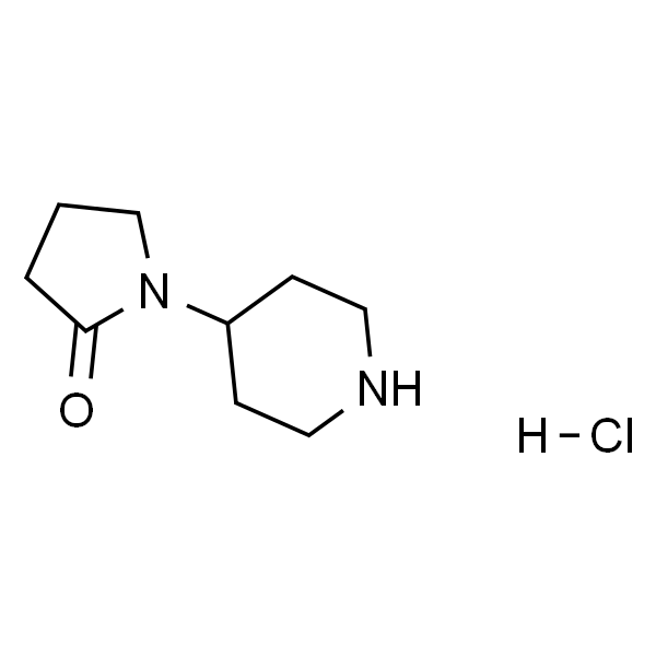 1-(Piperidin-4-yl)pyrrolidin-2-one hydrochloride