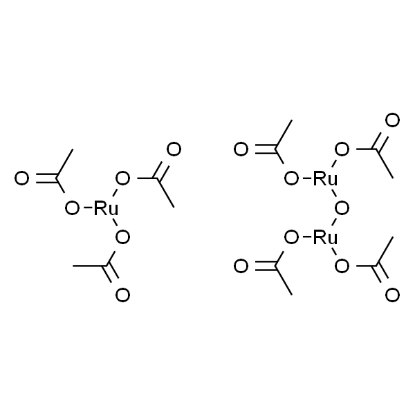 Ruthenium(III) cation heptaacetate