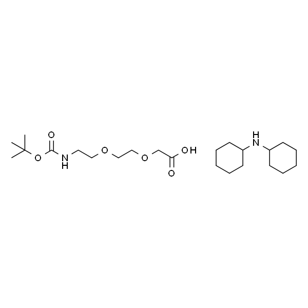 Dicyclohexylamine 2，2-dimethyl-4-oxo-3，8，11-trioxa-5-azatridecan-13-oate