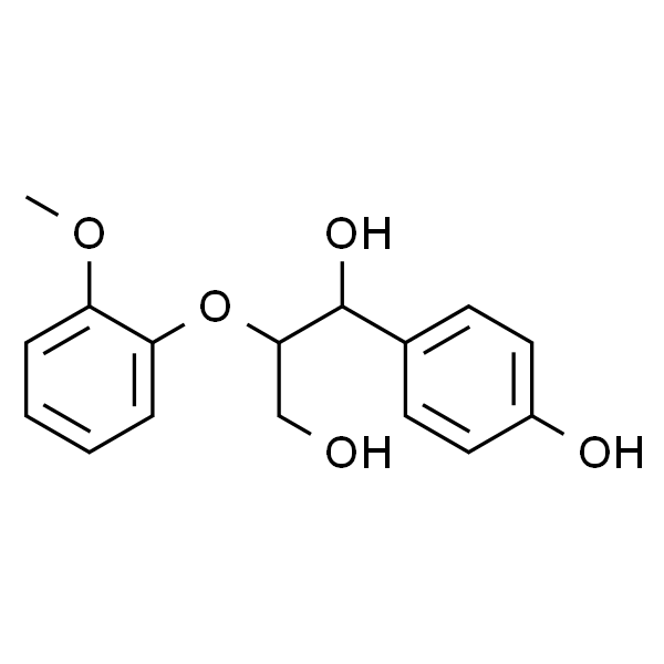 1-(4-Hydroxyphenyl)-2-(2-methoxyphenoxy)propane-1，3-diol