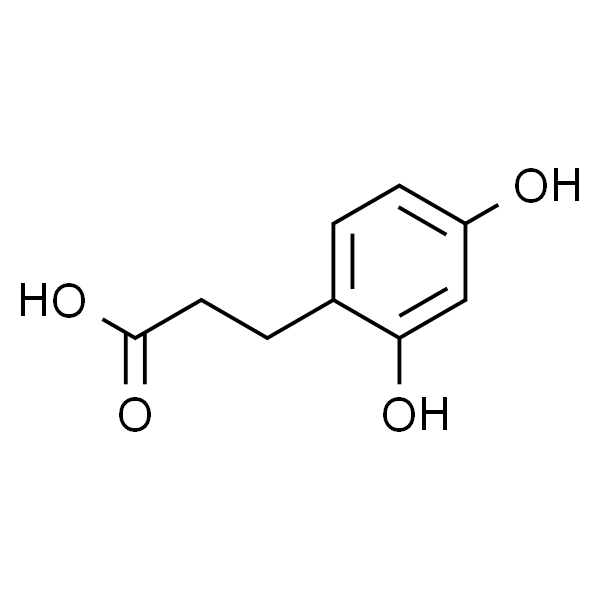 3-(2，4-Dihydroxyphenyl)propanoic acid