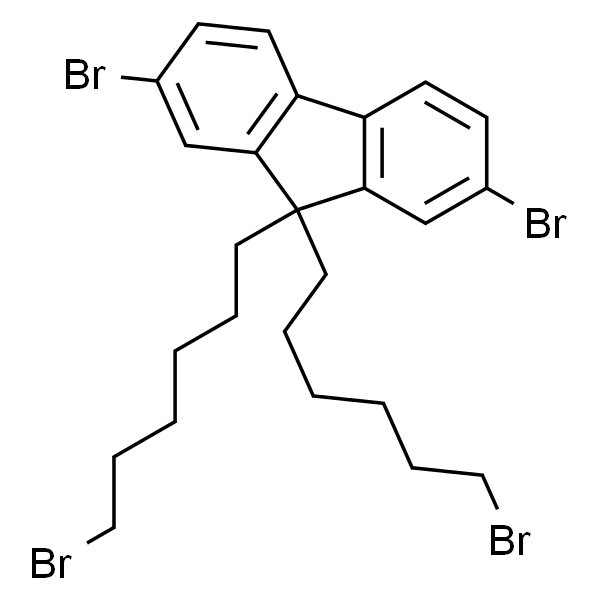 2,7-Dibromo-9,9-bis(6-bromohexyl)fluorene