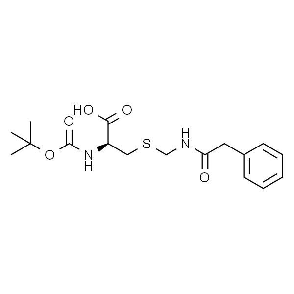 (S)-2-((tert-Butoxycarbonyl)amino)-3-(((2-phenylacetamido)methyl)thio)propanoic acid