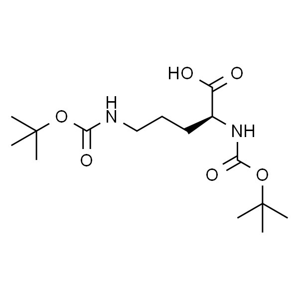 (2S)-2，5-bis[(2-methylpropan-2-yl)oxycarbonylamino]pentanoic acid