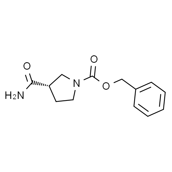 (S)-1-Cbz-3-pyrrolidinecarboxamide