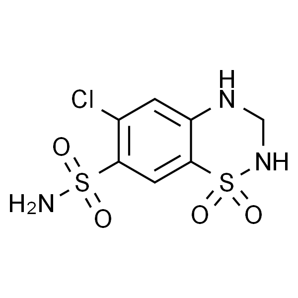 6-Chloro-3,4-Dihydro-(2H)-1,2,4-Benzothiadiazine-7-Sulfonamide 1,1-Dioxide