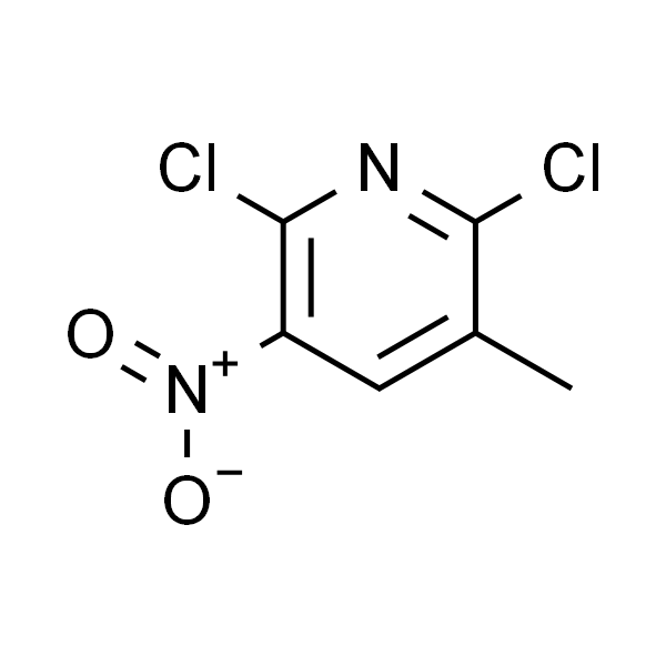 2，6-Dichloro-3-methyl-5-nitropyridine