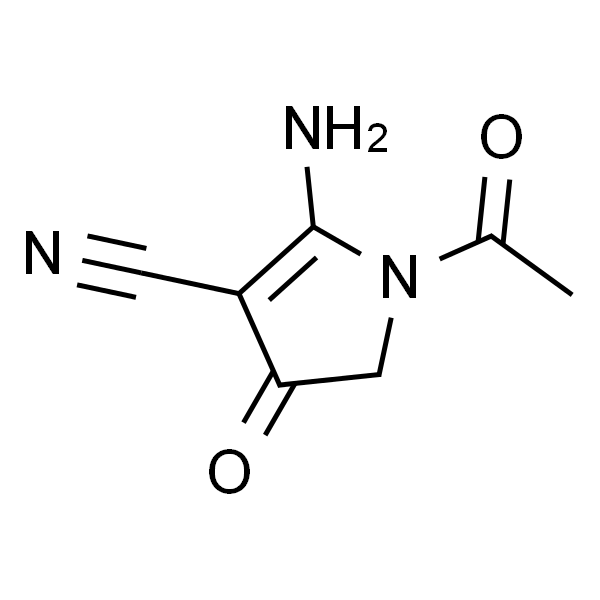 1-Acetyl-2-amino-4-oxo-4，5-dihydropyrrole-3-carbonitrile