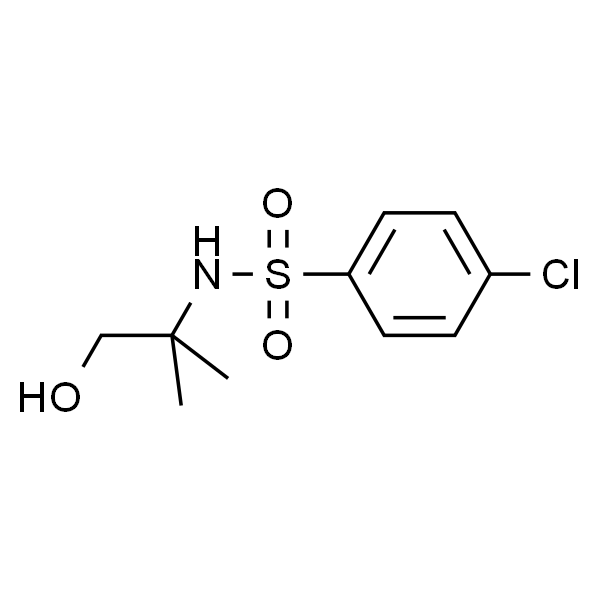 4-Chloro-N-(2-hydroxy-1，1-dimethylethyl)benzenesulfonamide