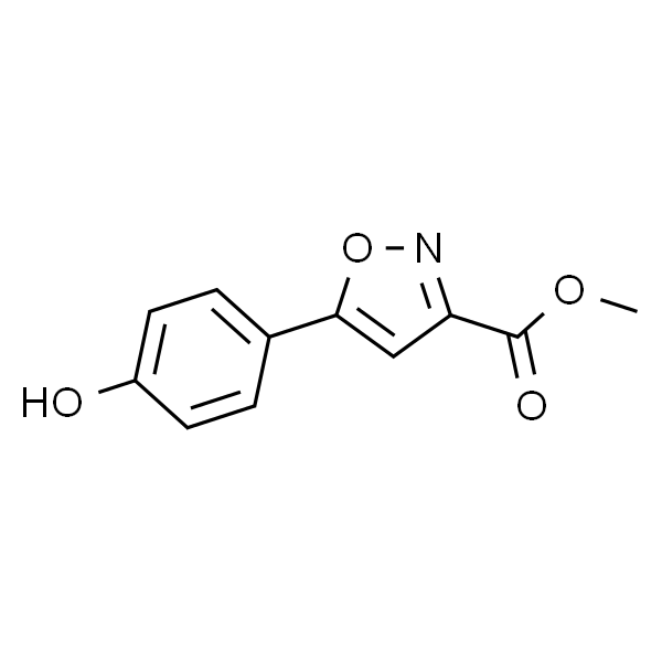 Methyl 5-(4-Hydroxyphenyl)isoxazole-3-carboxylate